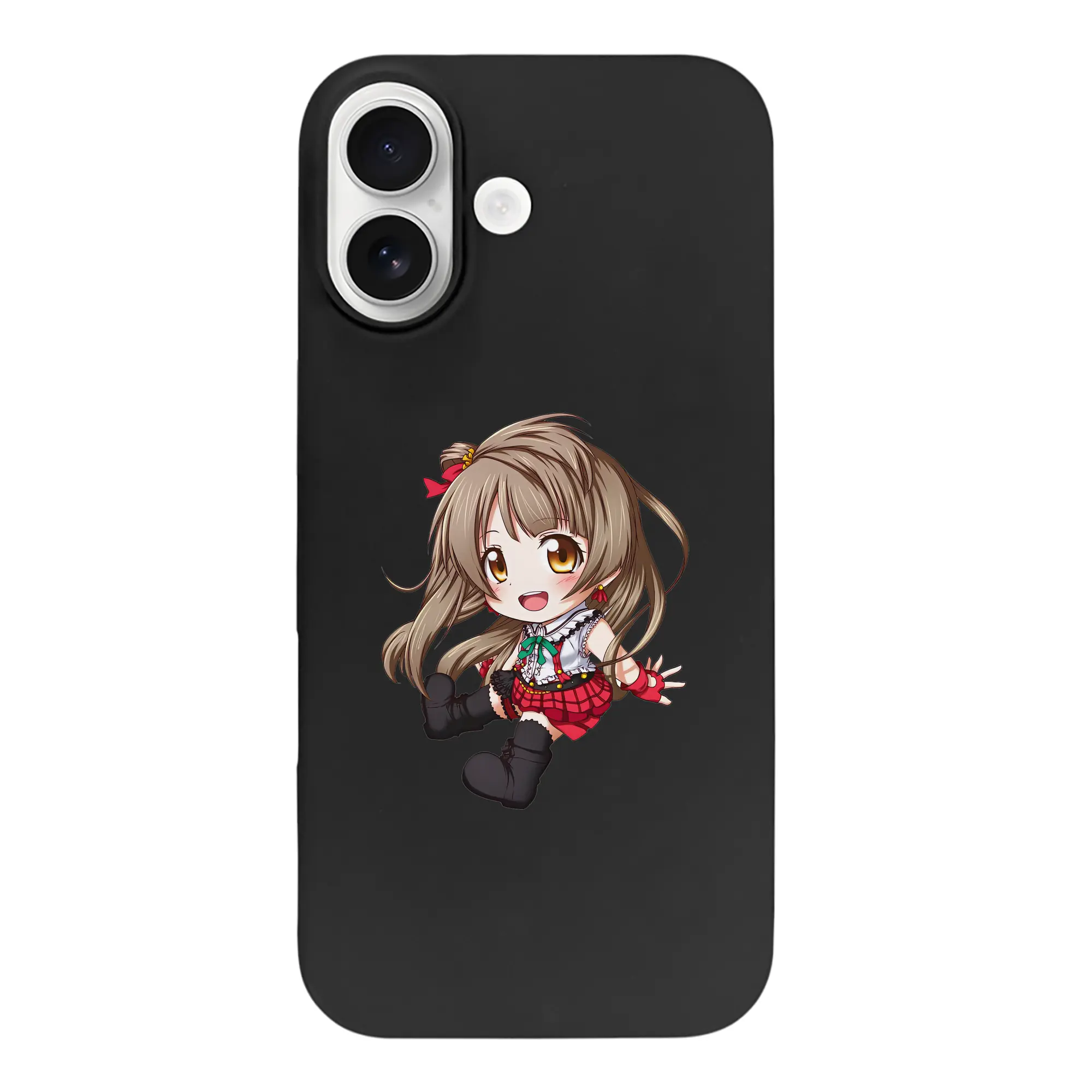 Love Live! グッズ,南ことり - iPhone 17 シリーズ シリコンケース 薄型 耐衝撃 指紋防止 ソフトタッチカバー 精密フィット 傷防止 保護ケース iPhone 17/17 Air/17 Pro/17 Pro Max 対応